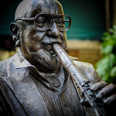 Pete Fountaine Statue
