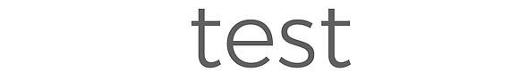 test banner
